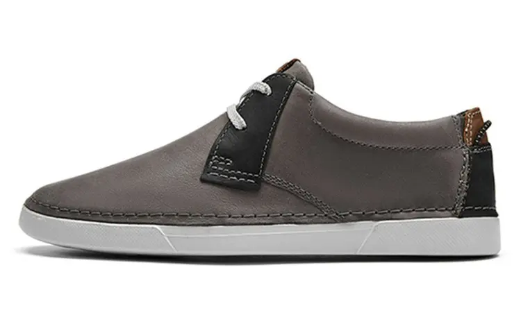 Clarks Cow Leather Men's Casual Shoes Men's Gray