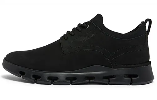 Clarks Casual Shoes Men's Low Top Black