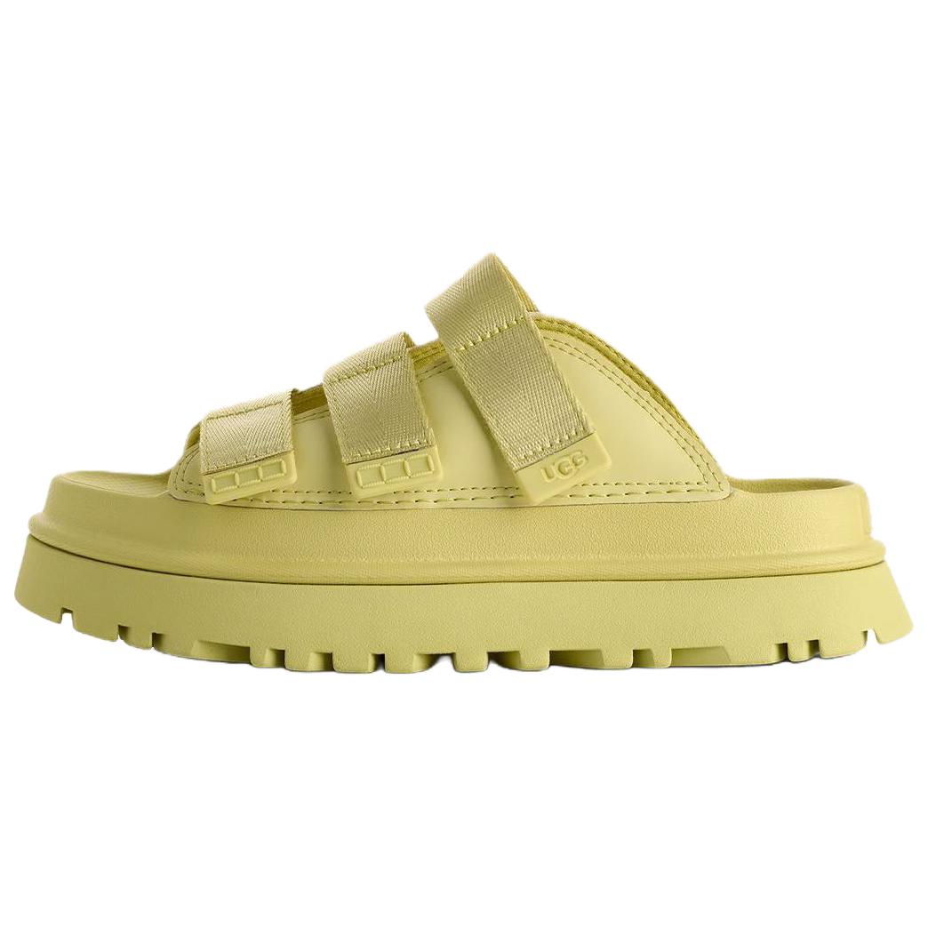 Женские шлепанцы UGG 1167430-GLDN (зеленые)