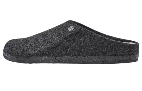 Birkenstock Closed Toe Slippers Men's Coal Gray