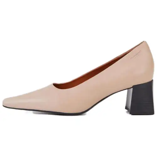 VAGABOND SHOEMAKERS Cow Leather High Heels 5.8cm Women's Light Brown