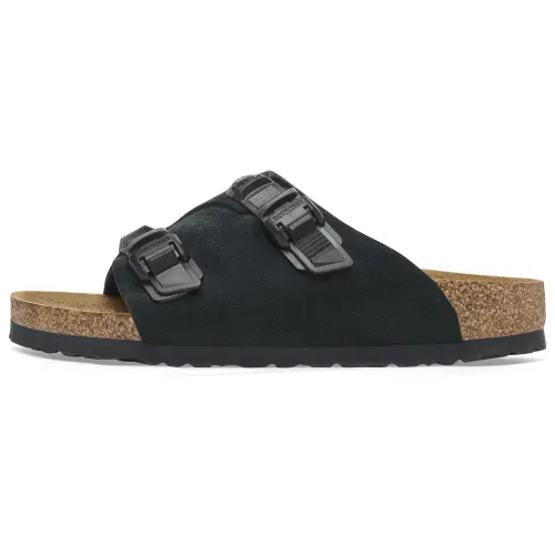 Birkenstock Abrasion Resistant Slide Slippers Unisex Black
