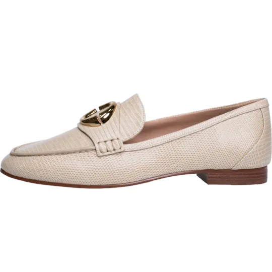 COLE HAAN Cow Leather Loafers Women's Beige