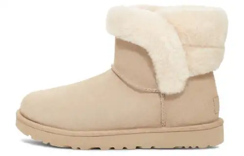 UGG Saniya Mini Suede Classic Boot 'Sawdust' Women's
