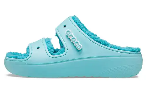 Crocs Slide Slippers Unisex Glass Blue