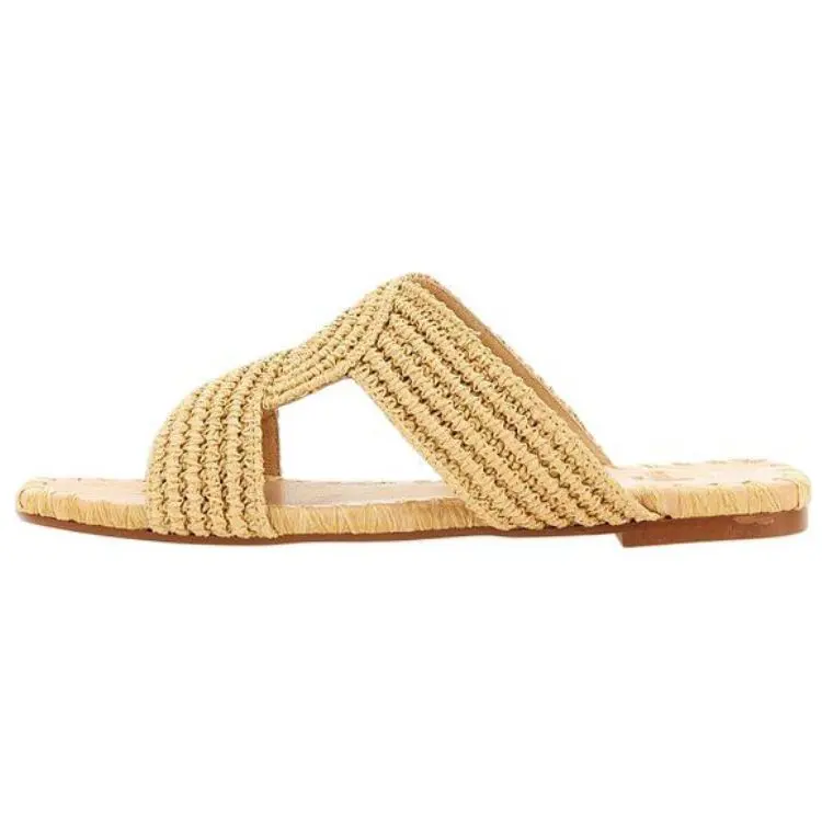 Castañer Prado Twist Detail Colour Block Slides Women's