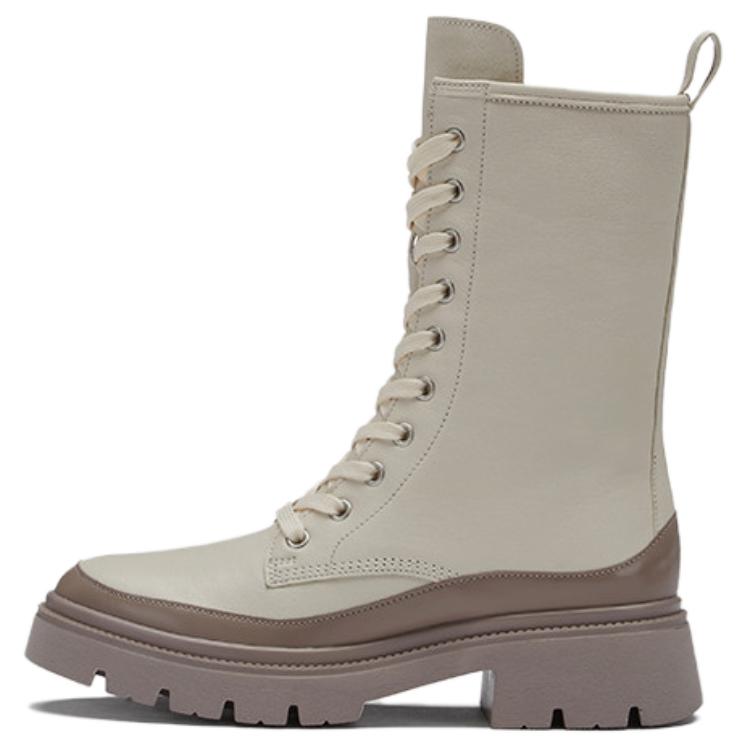 Gabor Leather Short Combat Boots 2.5xn Women's Camel