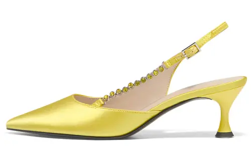 CHARLES&KEITH High Heels Women's Mustard Yellow
