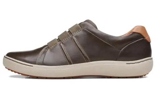 Clarks Men's Casual Shoes Men's Low Top Dark Olive