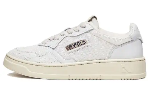 AUTRY Textile, Leather Low top Skateboard Shoes Women's White