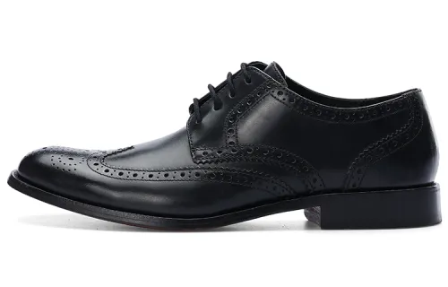 Clarks Dress Shoes Men's Low Top Black