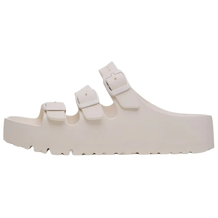 Birkenstock Florida EVA Abrasion Resistant Abrasion Resistant Slide Slippers Women's White Narrow