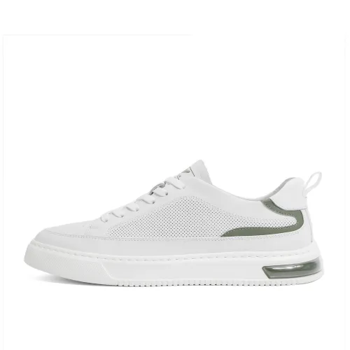 BELLE Cow Leather Stylish Skateboarding Shoes Men's