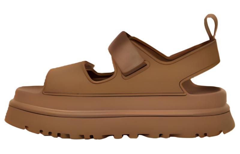 Женские сандалии UGG (коричневые)