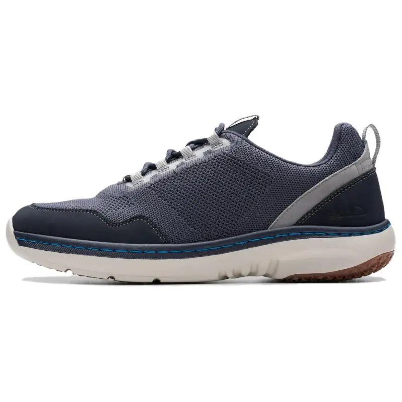 Clarks Cushioning Slip Resistant Low top Casual Shoes Men's Blue