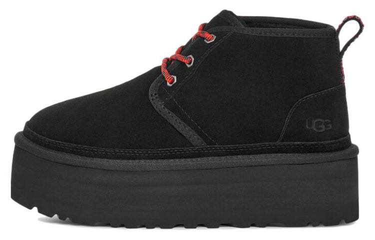 UGG Neumel Heritage Platform 'Black' Women's