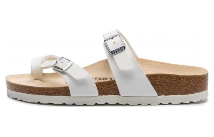 Женские шлепанцы Birkenstock 0071053 (белые)