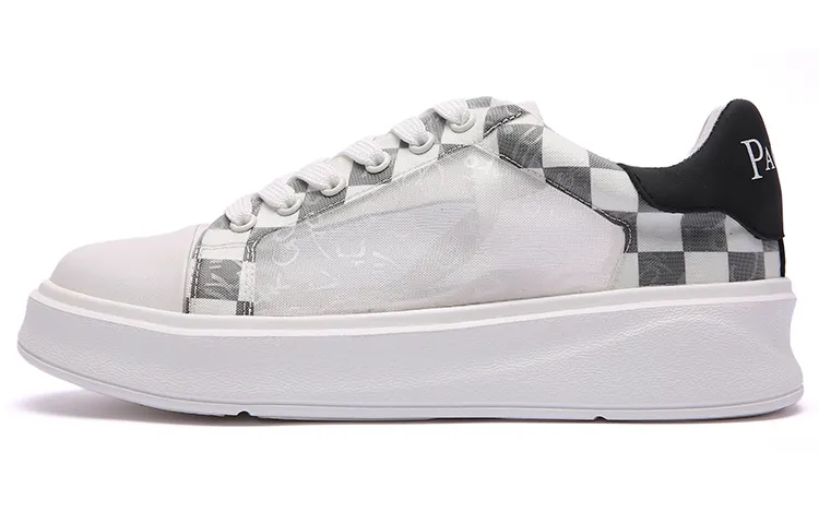PACO GIL Skateboard Shoes Women's Low Top White