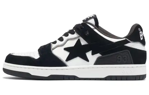 BAPE A BATHING APE Bape SK8 Sta Black Suede