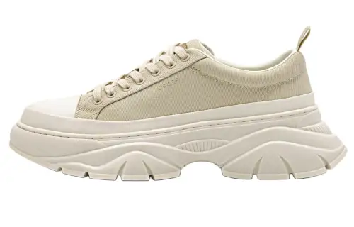 PEDRO Fabric Low top Sports Casual Shoes Women's Beige