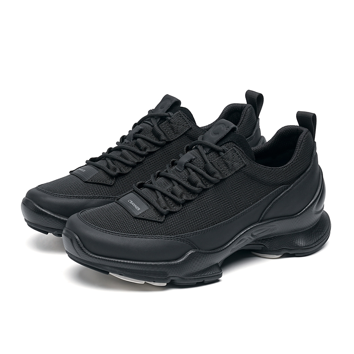 C°BANNER Walking Shoes Low top Casual Shoes Men’s Black
