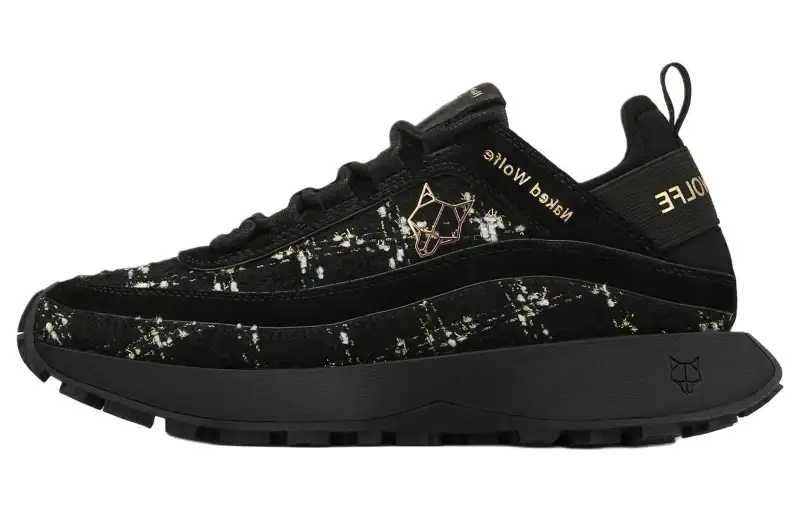 Naked Wolfe Petal Leather Low top Casual Shoes Women's Black