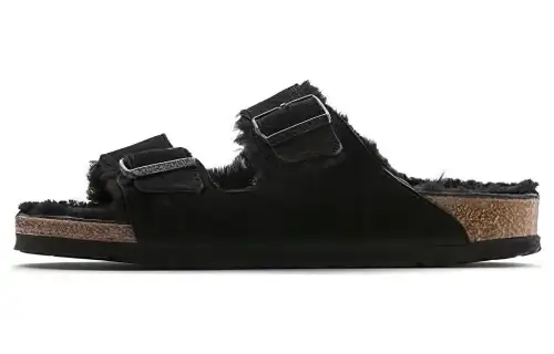 Birkenstock Slide Slippers Men's Black
