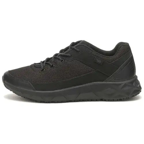 CAT Slip Resistant Abrasion Resistant Low top Casual Shoes Unisex Black