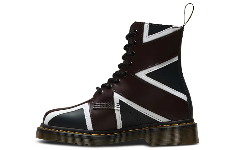 Dr.Martens Combat Boots Unisex Black Brown