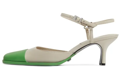 CHARLES&KEITH Pu Slim Heel High Heels Women's