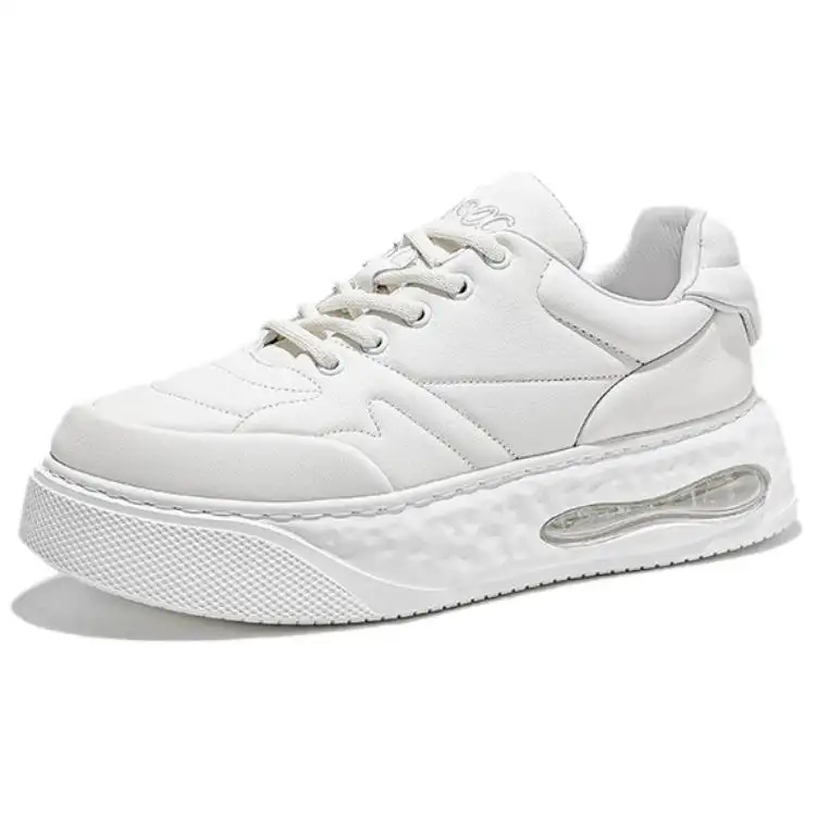 JANE HARLOW Cow Leather Casual Shoes Men's White