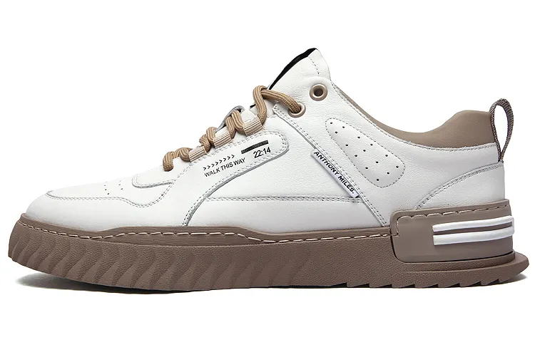 Anthony Miles Anthony Miller Stylish Skateboarding Shoes Men's White