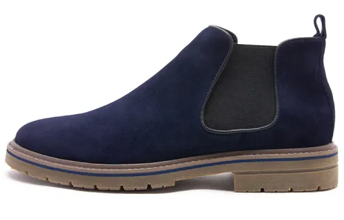 Anthony Miles Short Chelsea Boots Men's Royal Blue