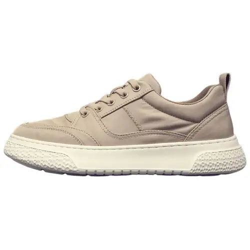 JANE HARLOW Fabric Low top Skateboard Shoes Men's Apricot