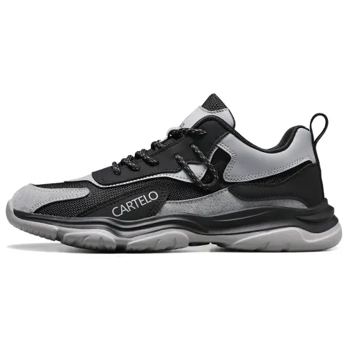 CARTELO Fashion Trend Slip Resistant, Abrasion Resistant, Breathable Low top Casual Shoes Men's