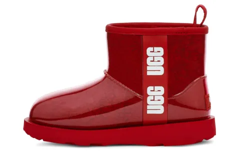 UGG Classic Clear Mini Thermal Coverage Slip Resistant Thermal Coverage Slip Resistant Short Snow Boots Women's