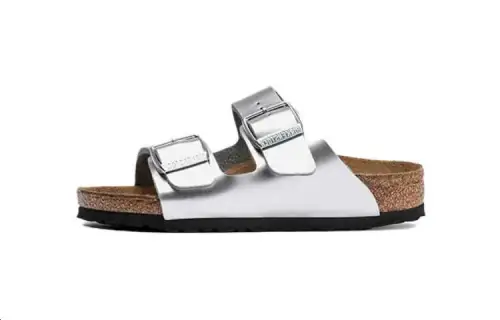 Birkenstock Kids Metallic Pool Slides