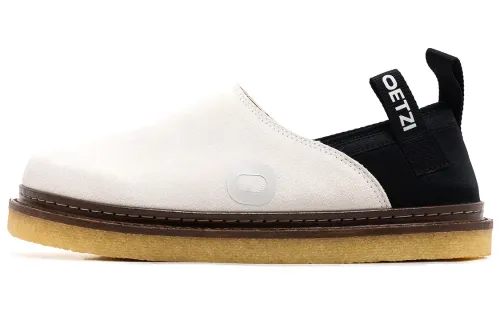 OETZI Slip Resistant Abrasion Resistant Slip Resistant Abrasion Resistant Low top Casual Shoes Women's Gray Black