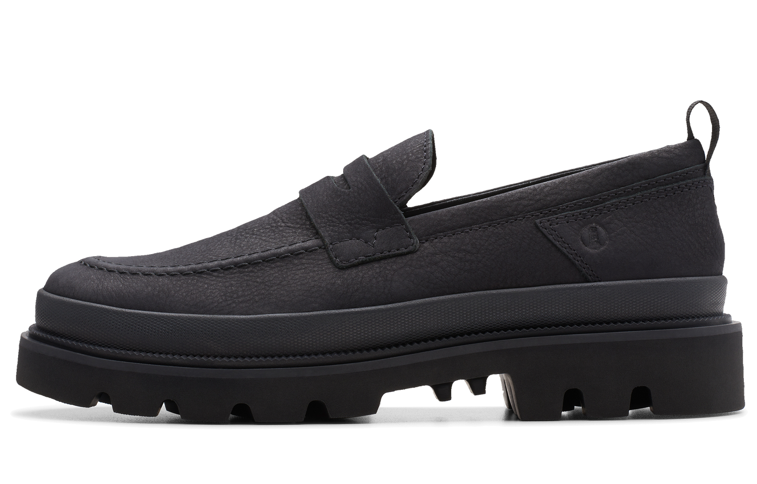 Clarks Cow Leather Casual Shoes Men's Black