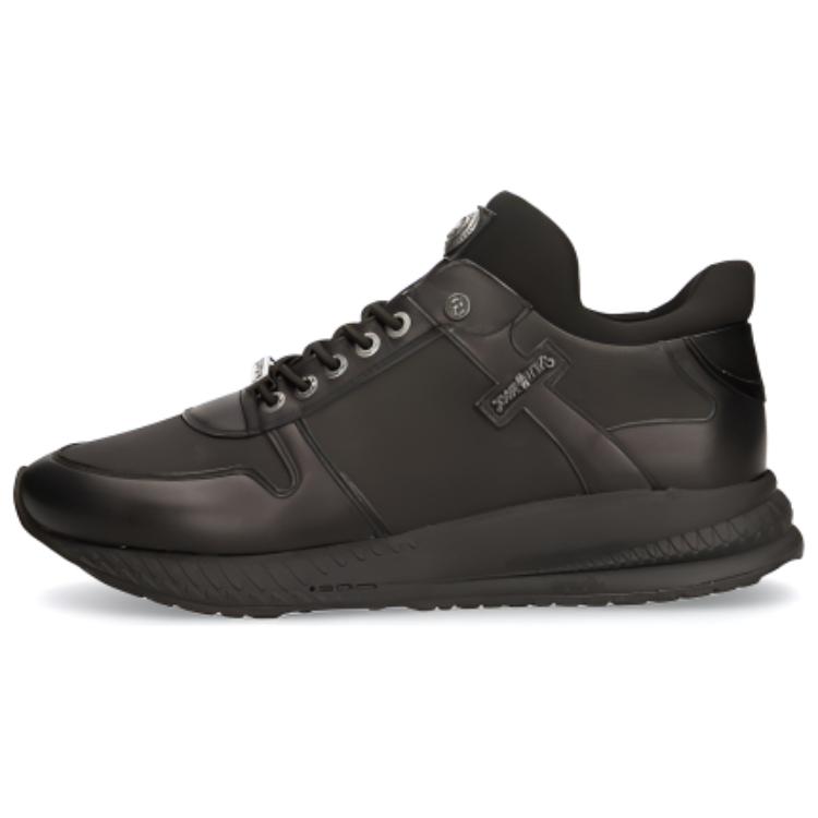 NEW ROCK Slip Resistant Low top Casual Shoes Unisex Black