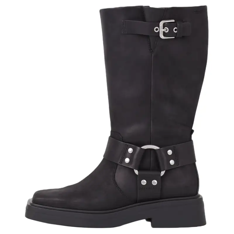 VAGABOND SHOEMAKERS Nubuck Knee high Boots 4.5cm Women's Black
