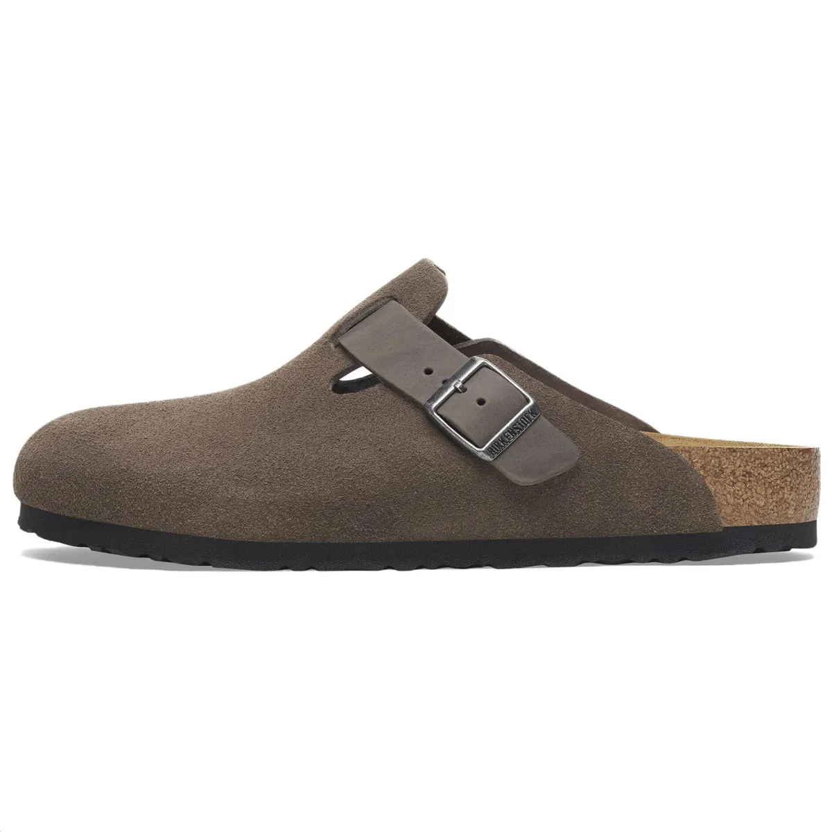 Birkenstock Abrasion Resistant Closed Toe Slippers Men's Earth Gray Narrow
