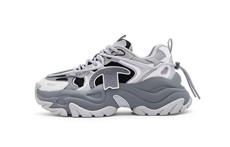 Champion Thousand Layers Y2K Shoes Low top Chunky Sneakers Women's Dark Gray