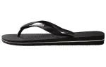Havaianas Abrasion Resistant Slide Slippers Unisex Smoke Black