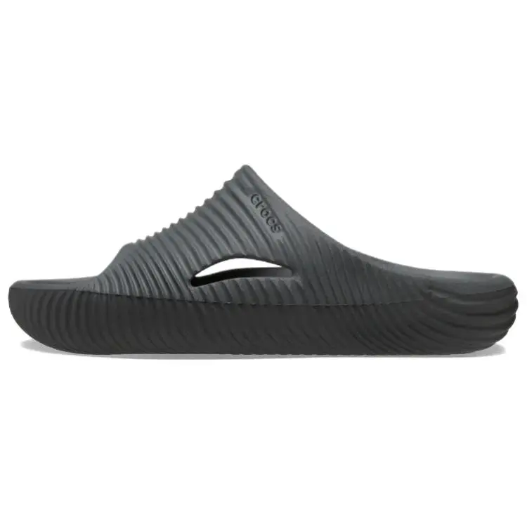 Crocs Mellow Slide Slippers Unisex Dark Gray