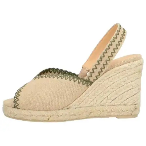 Castañer Fashion Trend Wedge Heel High Heels Women's Beige