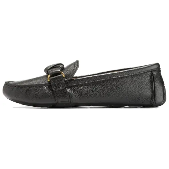 COLE HAAN Collection Cow Leather Loafers Women's Black