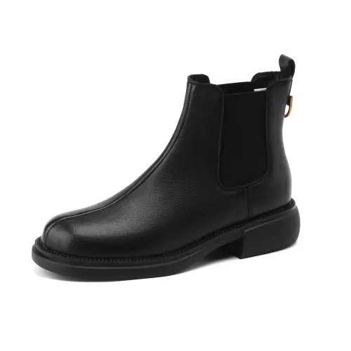 D FUSE SCANDINAVIA Short Chelsea Boots 3.5cm Women's