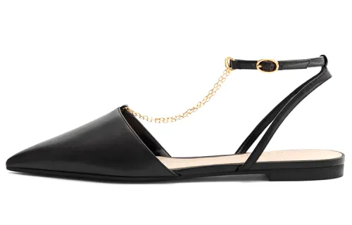 CHARLES&KEITH Pu Casual Shoes Women's Black
