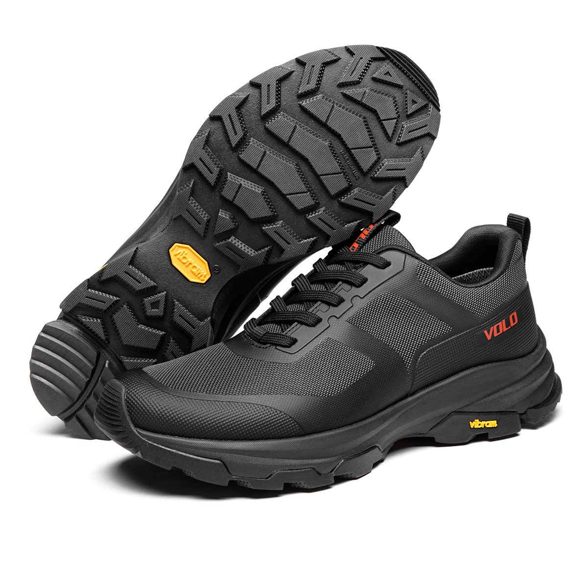 VOLO Mountaineering Shoes Low top Outdoor Shoes Men’s Gray Black